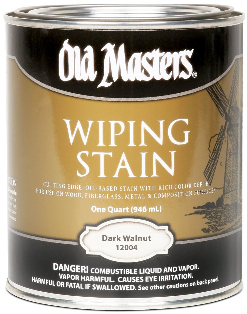 Old Masters 12004 WIP Stain, No Size, Dark Walnut, 32 Fl Oz